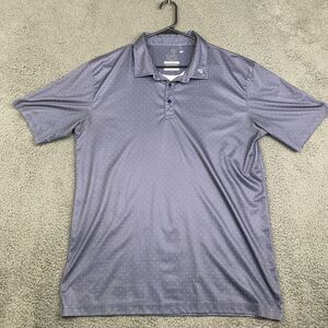 Swannies Golf Polo Mens XL AOP Dot Performance Short Sleeve